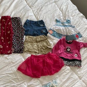 6-9 month baby girl bundle  (7pieces)